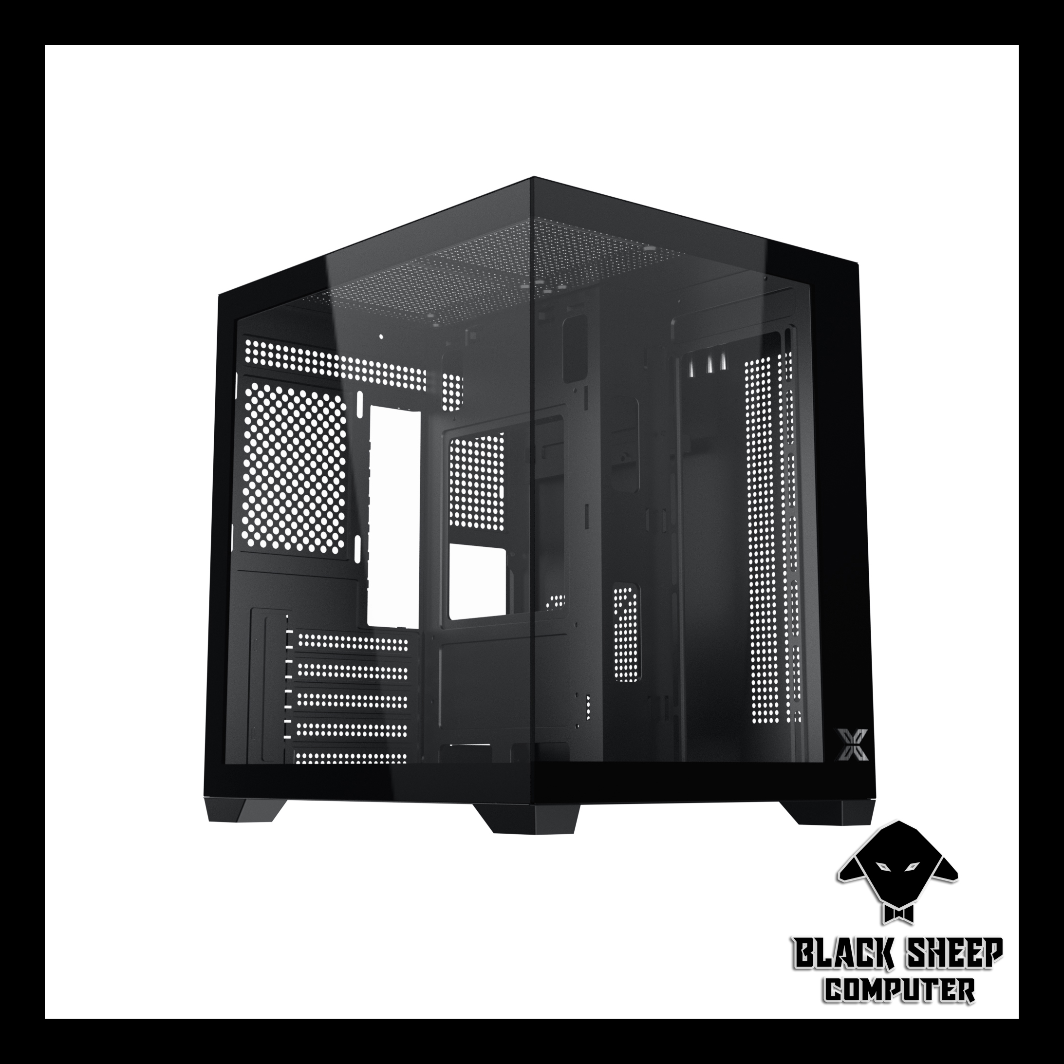 Vỏ Case XIGMATEK AQUA MS BLACK