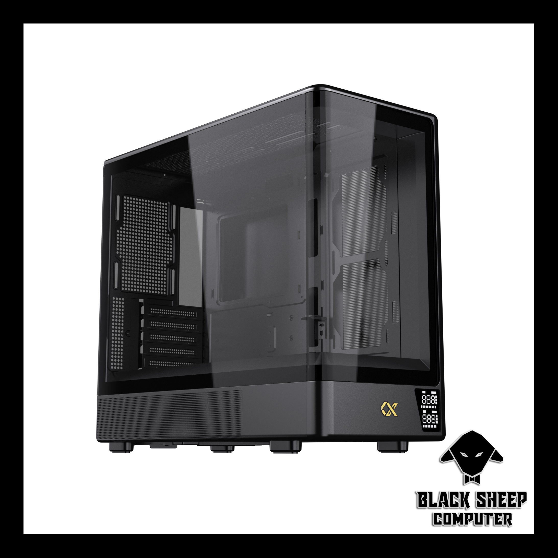 Vỏ Case XIGMATEK MOON ML DGT BLACK