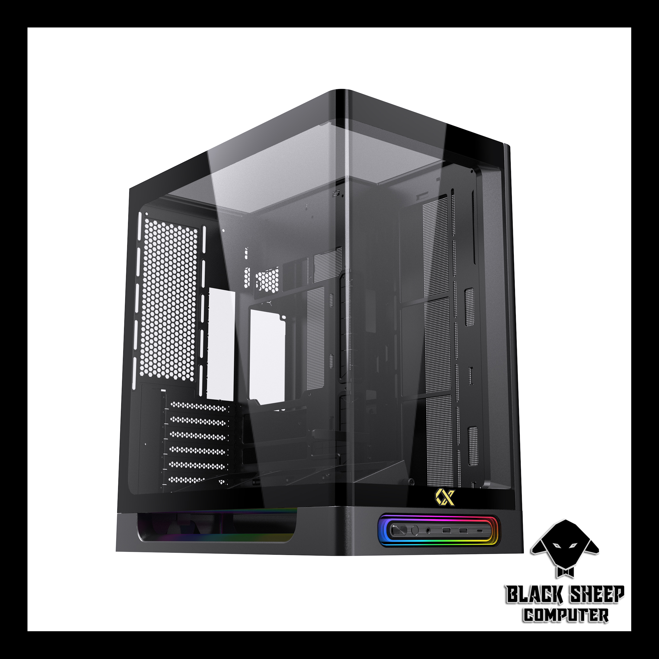 Vỏ Case XIGMATEK HEAVEN BLACK