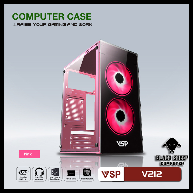 Vỏ Case VSP V212 PINK