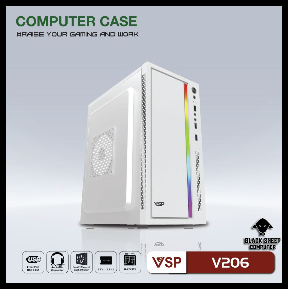 Vỏ Case VSP V206 WHITE