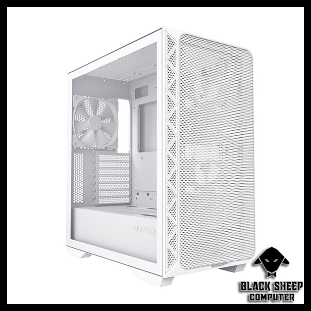 Vỏ Case MONTECH AIR 903 BASE WHITE (SẴN 3 FAN KO LED)