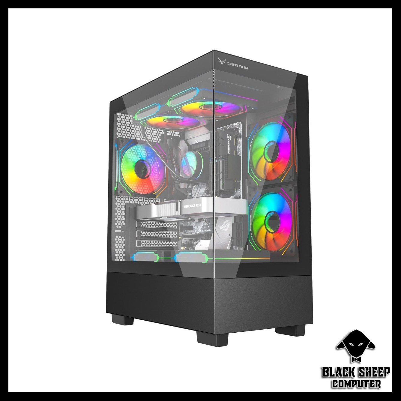 Vỏ Case CENTAUR TIMBER BLACK
