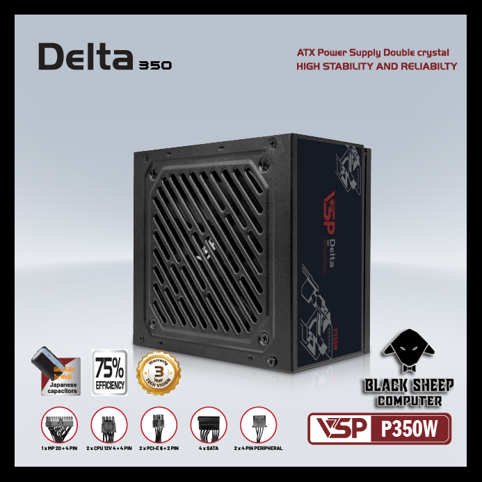 Nguồn PSU VSP DELTA P350W