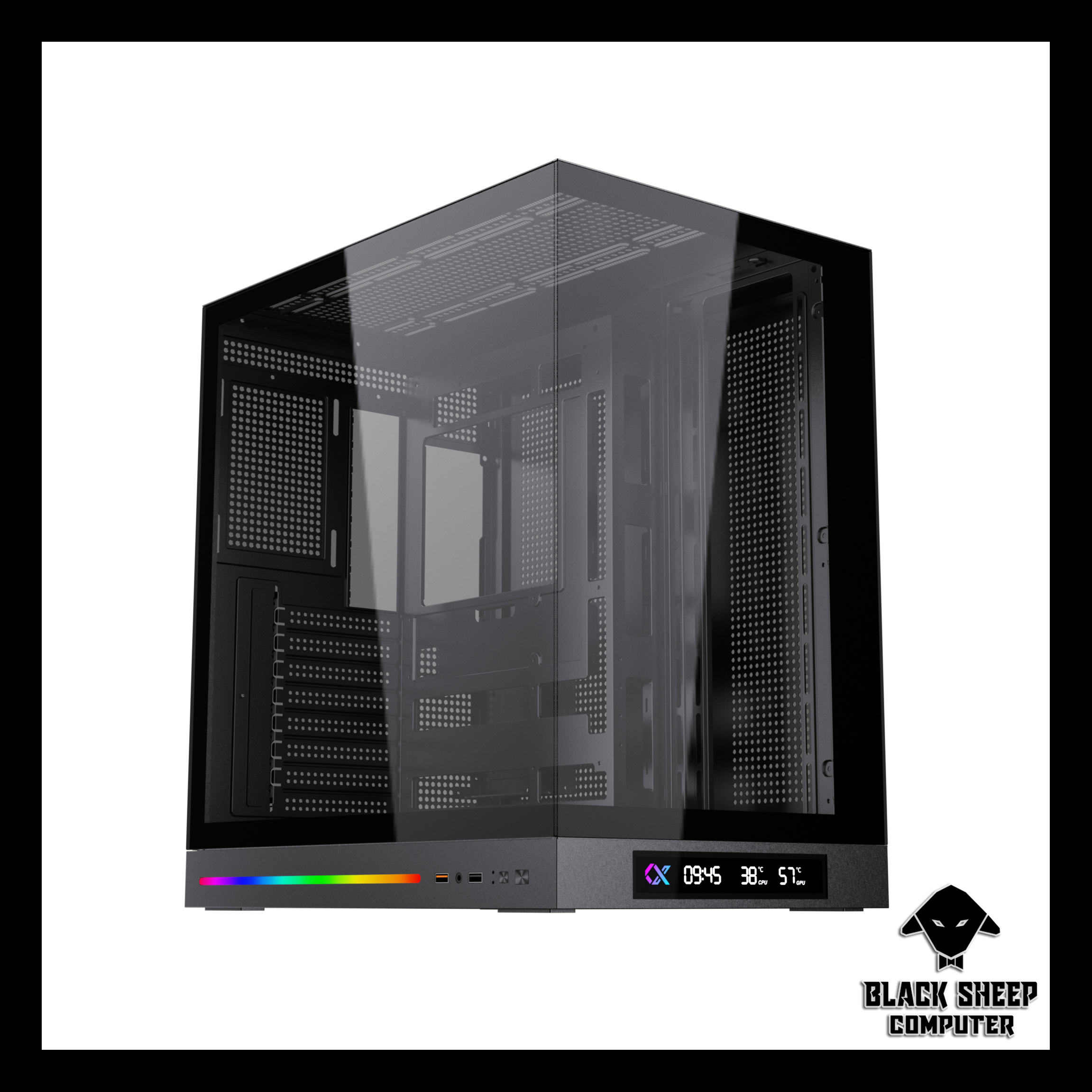 Vỏ Case XIGMATEK CLOUD DGT BLACK