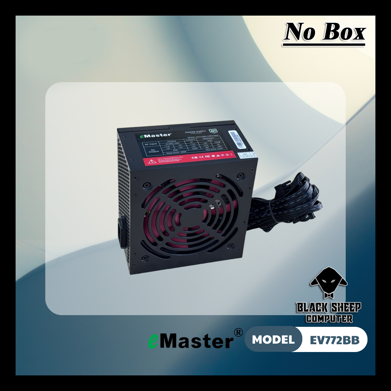 Nguồn PSU EMASTER EV772BB CST 235W (NO BOX)