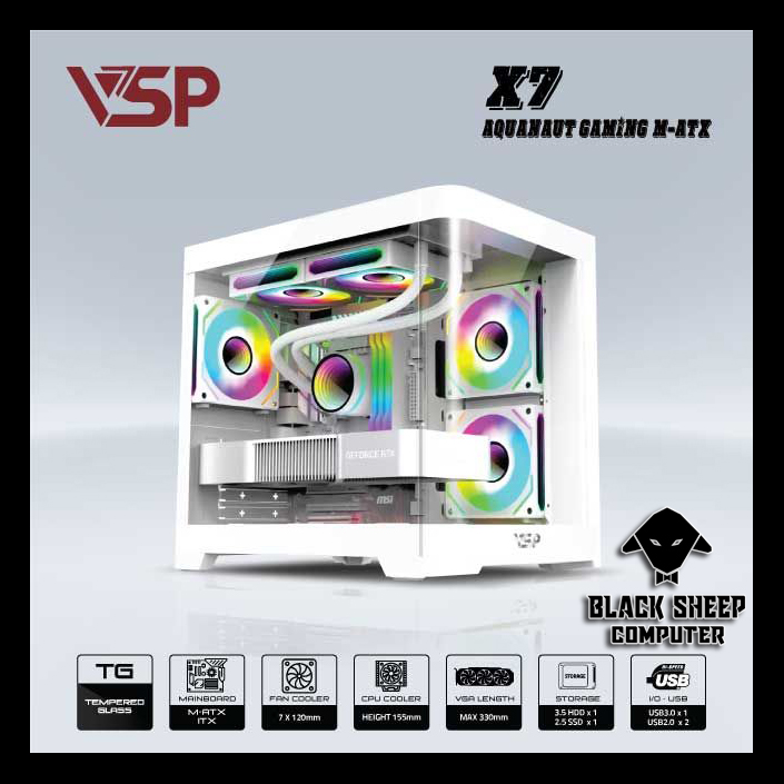 Vỏ Case VSP X7 WHITE